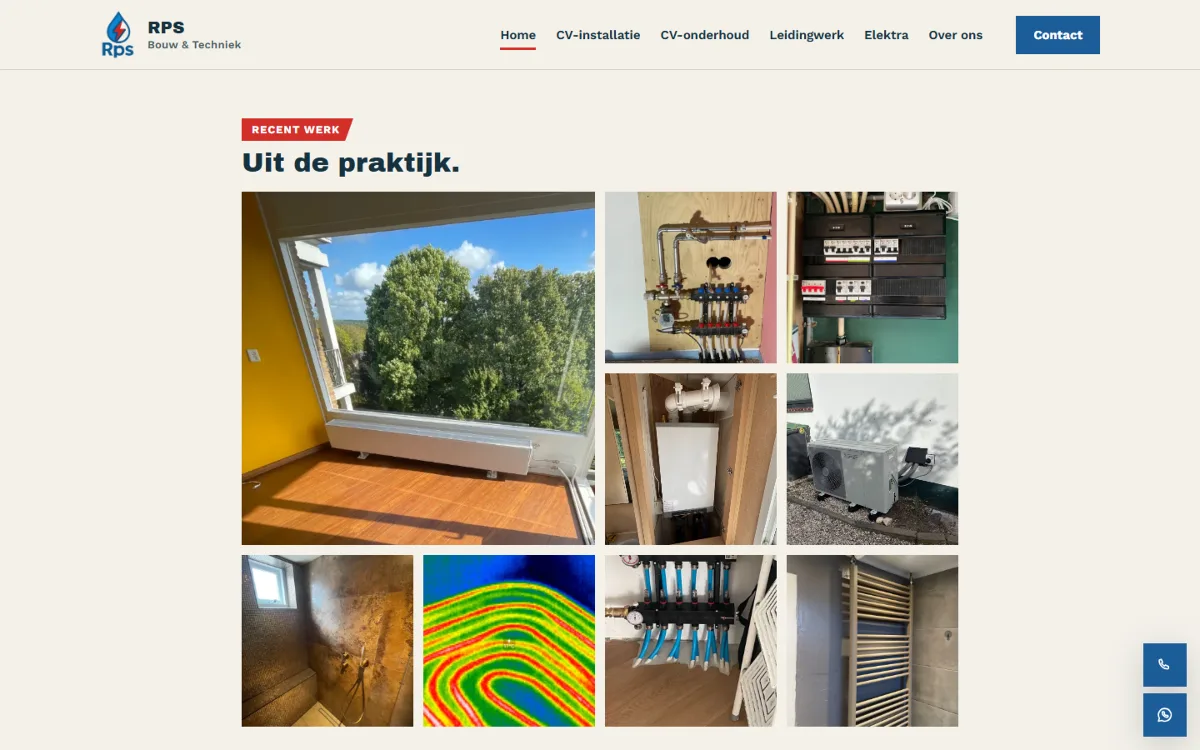 Galerij met recent werk van RPS